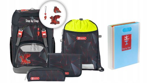 Step by Step Školski set torbe sa 5 elemenata Dragon