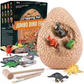   Jumbo jaje dinosaura XXL set za iskopavanje fosila arheologa XXL