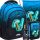 Astrabag Plavi Pixel ruksak + 2 dodatna proizvoda