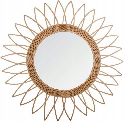 Rattan ogledalo Flowi 50cm