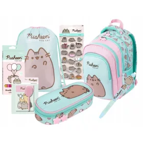   Pusheen The Cat Komplet za školu - Ruksak, Pernica, Torba, Dodatci