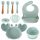  Set silikonskih posuda Ikonka KX4526 9 elemenata