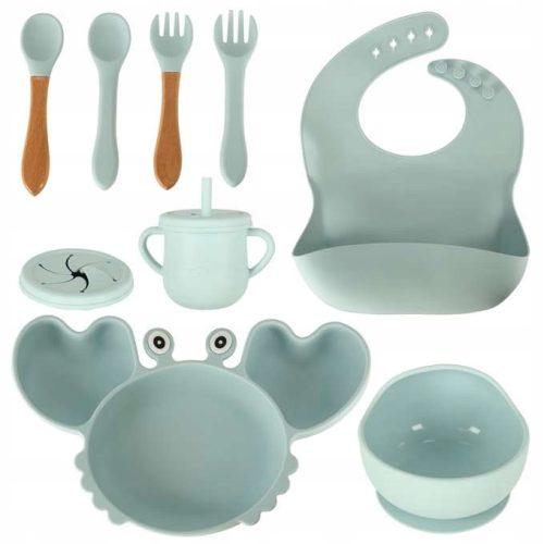  Set silikonskih posuda Ikonka KX4526 9 elemenata