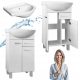 Elegance Set Kupaonskih Ormarića i Umivaonika MEA Bijeli Elegance Set Kupaonskih Ormarića i Umivaonika MEA Bijeli je idealno rješenje za vašu kupaonicu. Ovaj s
