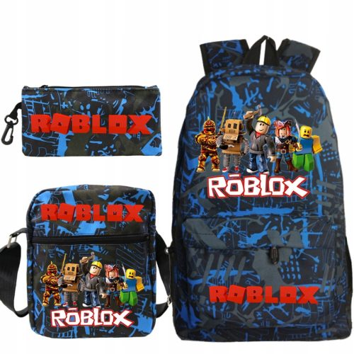 Roblox Set Školski ruksak, torba i pernica s uzorcima