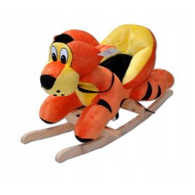 Bujajući tigar plišani stolac za ljuljanje maskota