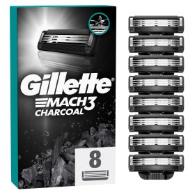    Gillette Mach3 Charcoal Zamjenske oštrice za muške britvice 8 kom.