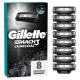  Gillette Mach3 Charcoal Zamjenske oštrice za muške britvice 8 kom.