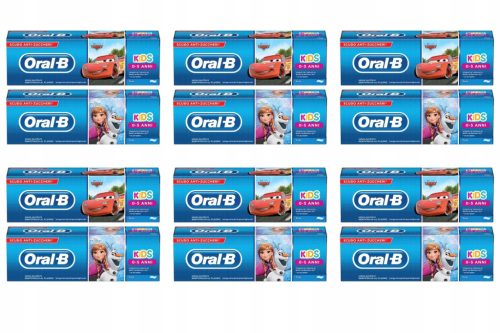 Oral-B Djeca pasta za zube 12x75 ml Frozen&Cars