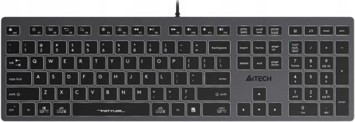 A4TECH FSTYLER FX60H Membranska Tipkovnica s Bijelim Podsvjetljenjem