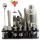  BARMAN SET DRINK SHAKER 25 komada 750 ml + akrilni nosač