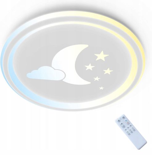 Elegantna stropna svjetiljka s LED izvorom svjetla Ova elegantna stropna svjetiljka sa integriranim bijelim LED izvorom svjetla je savršeno rješenje za osvjetlj