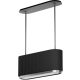  Ciarko Design Mono W Crna otočna napa, učinkovitost 520m3/h LED