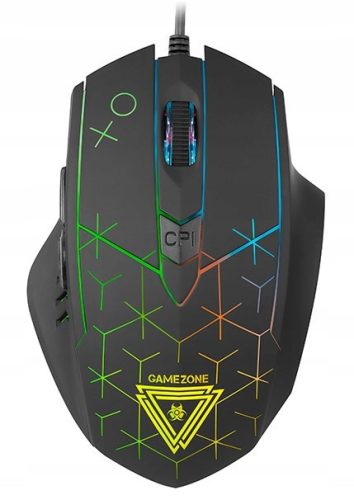 TRACER GAMING MIŠ XO USB 1600DPI RGB SENSOR