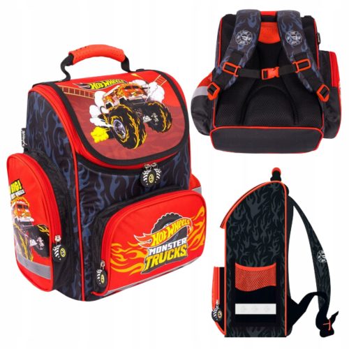 HOT WHEELS ŠKOLSKA TORBA ZA DJEČAKA MONSTER TRUCK MAJEWSKI