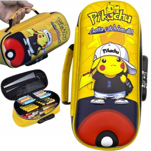 Proširiva pernica Pikachu Pokemon 3D efekt Uskrsa