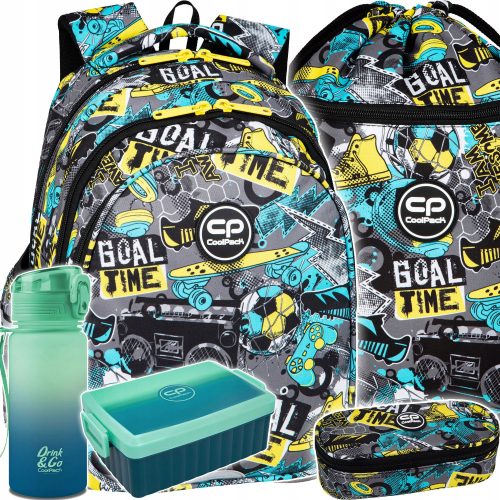 MLADI ŠKOLSKI RANAC COOLPACK NOGOMET + 4 ostala proizvoda