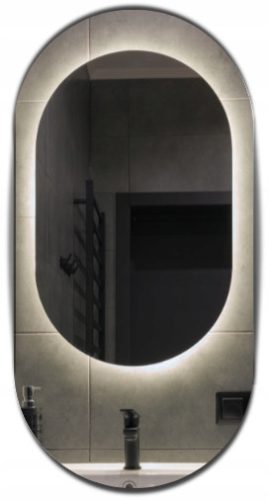  LED OGLEDALO 40x80 OVALNO SVJETLEĆE KUPAONSKO LED PREMIUM
