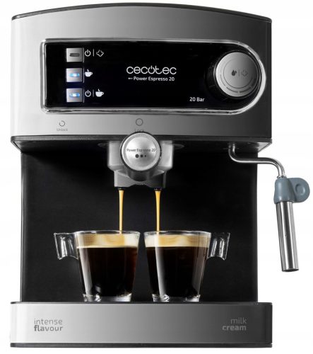  Cecotec Power Espresso 20 850 W aparat za espresso s portafilterom srebrno/siva