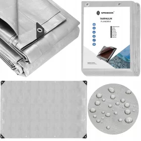   Springos® Ojačana Polietilenska Plandeka 4x8 m, 210 GSM s UV Zaštitom