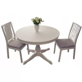    Zaštitna podloga za stol, promjer 110 cm, okrugla, 2,6 mm, BIJELA