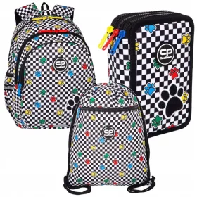   CoolPack Komplet Školskih Torbi Jerry + Vert + Pernica s Opremom Catch Me