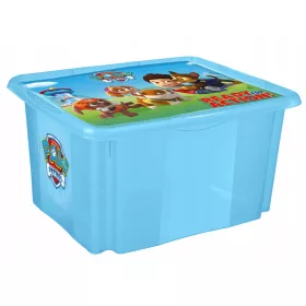   Kutija za igračke Paw Patrol 45L plave boje s poklopcem 55,5 x 30 cm