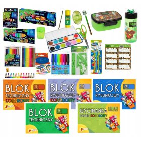 PIXELE Školski set za umjetničko stvaralaštvo XXL