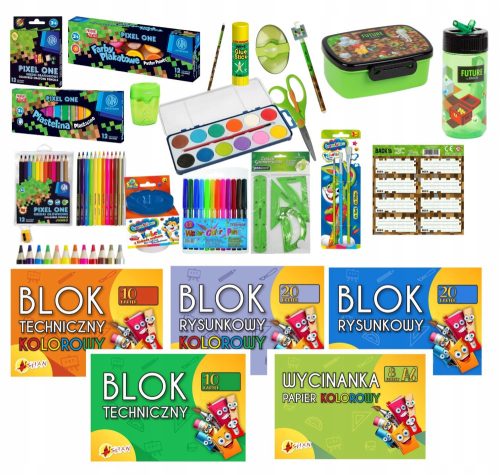 PIXELE Školski set za umjetničko stvaralaštvo XXL