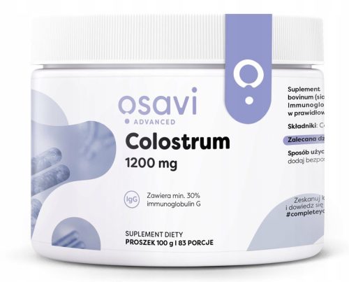 Colostrum 1200 mg - Prirodna Podrška Imunološkom Sustavu