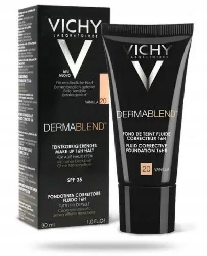Vichy Dermablend fluid korektivni s dugotrajnim efektom, 30 ml