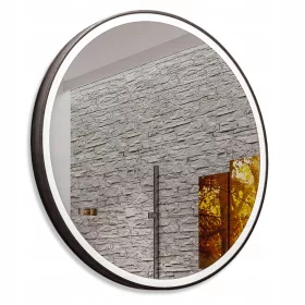  Ogledalo Black FRAME LOFT LED 100x100 Delhi