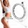 Hula Hoop s masažnim kuglicama Athler Emu 50 60 - 114 cm bijeli