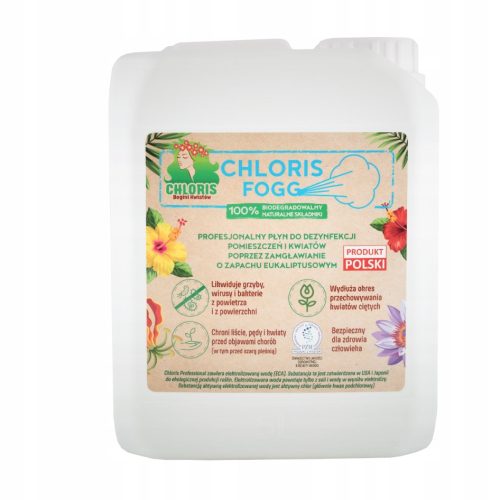 Chloris FOGG - Inovativni 100% Biodegradabilni Proizvod za Dezinfekciju Cvijeća