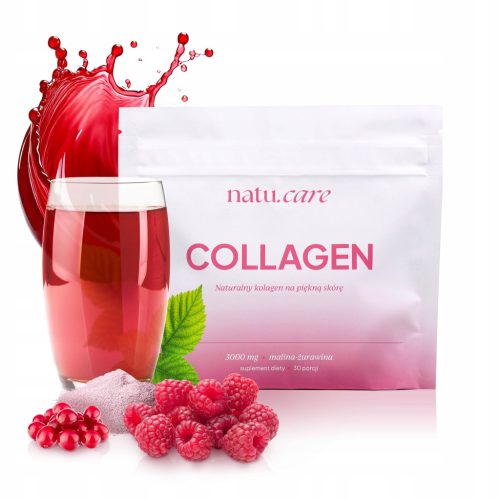 Kolagen Morski z Nutricoll Seagarden 3000 mg z Dodatkom Vitamine C i Aromom Maline i Žurawine