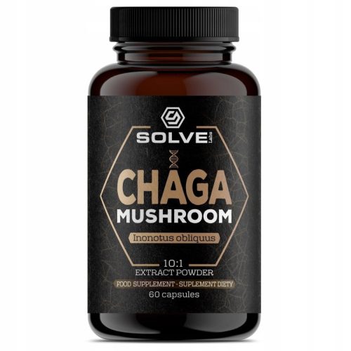 CHAGA 10:1 Ekstrakt od Solve Labs - Maksimalna koncentracija za zdravlje
