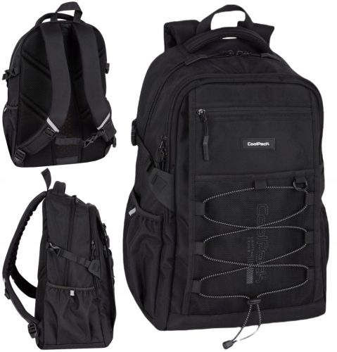 CoolPack poslovni ruksak Trek Crni s više odjeljaka