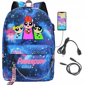 ATOMÓWKI PLECAK SZKOLNY W DUŻY A4 USB WZORY