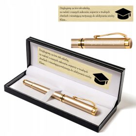   Peterson Luksuzna Crna Kemijska Olovka s Personaliziranim Graviranjem