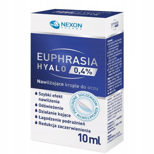 Nexon Euphrasia Hyalo Hidratantne Kapi za Oči 0,4% 10 ml