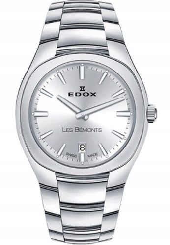 Edox Les Bemonts 57004-3AIN ženski sat 30 mm SREBRNI ŠVICARSKI