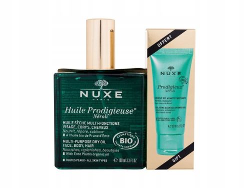 NUXE Set s Prodigieuse Neroli Uljem za Tijelo 100ml i Gelom za Tuširanje 30ml