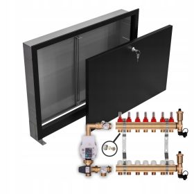 Podni razdjelnik 7 sa Wilo pumpom i priključcima