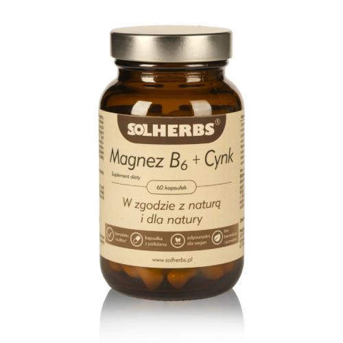 Solherbs Magnezij B6 + Cink Suplement