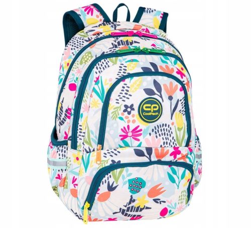 CoolPack školski ruksak Spiner Termic Sunny Day, bijeli, višebojni, 24 l