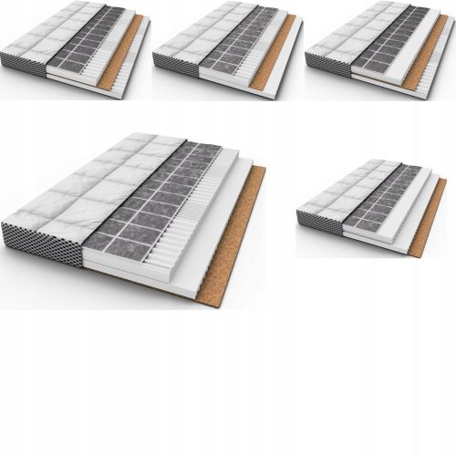 Nikola Aero Premium Lux Madrac 120x60 Heljda Pjena Kokos Srednje Tvrdi 120 x 60 x 12 cm