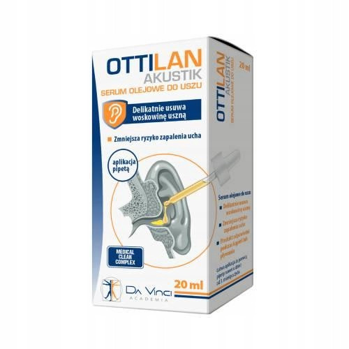 OTTILAN Akustik Serum za uši - Serum za uklanjanje ušnog voska, 20ml