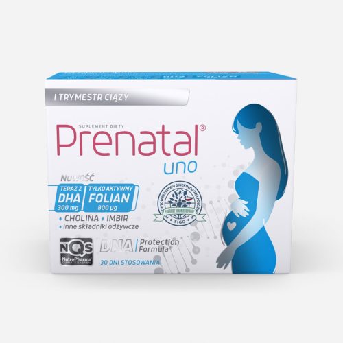 Prenatal UNO - Suplement Diety dla Kobiet w I Trymestrze Ciąży