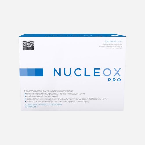 Nucleox PRO: Saszetki i Kapsułki Za Poticanje Muške Plodnosti i Zdravlja