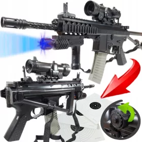   KAC PDW Metalna ASG replika puške s podpuškom 6 mm + 2 mete
